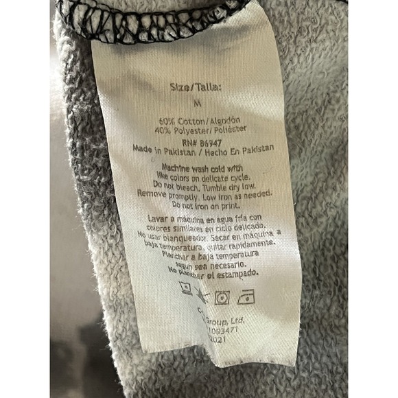 Chemistry 1981 Corvette Turbo Tie Dye Graphic Sweater Pullover Hoodie‎ Sz M - Picture 7 of 7